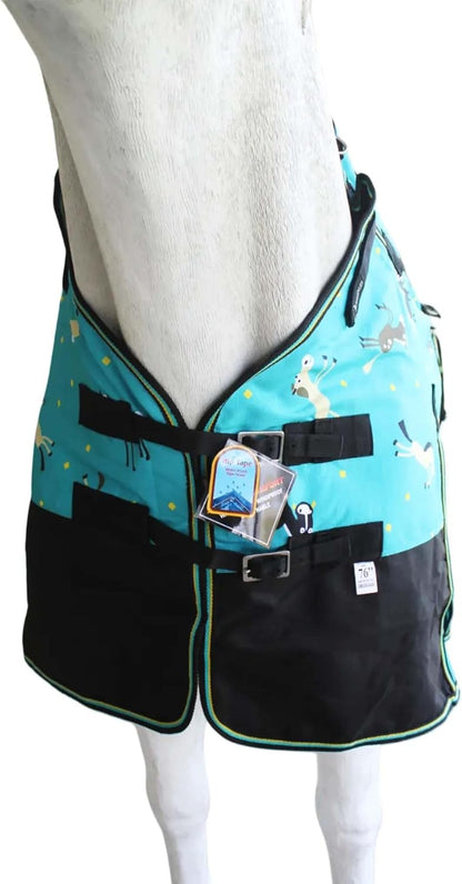 84" 1200D Turnout Lightweight Rain Horse Winter Blanket Sheet 3B101