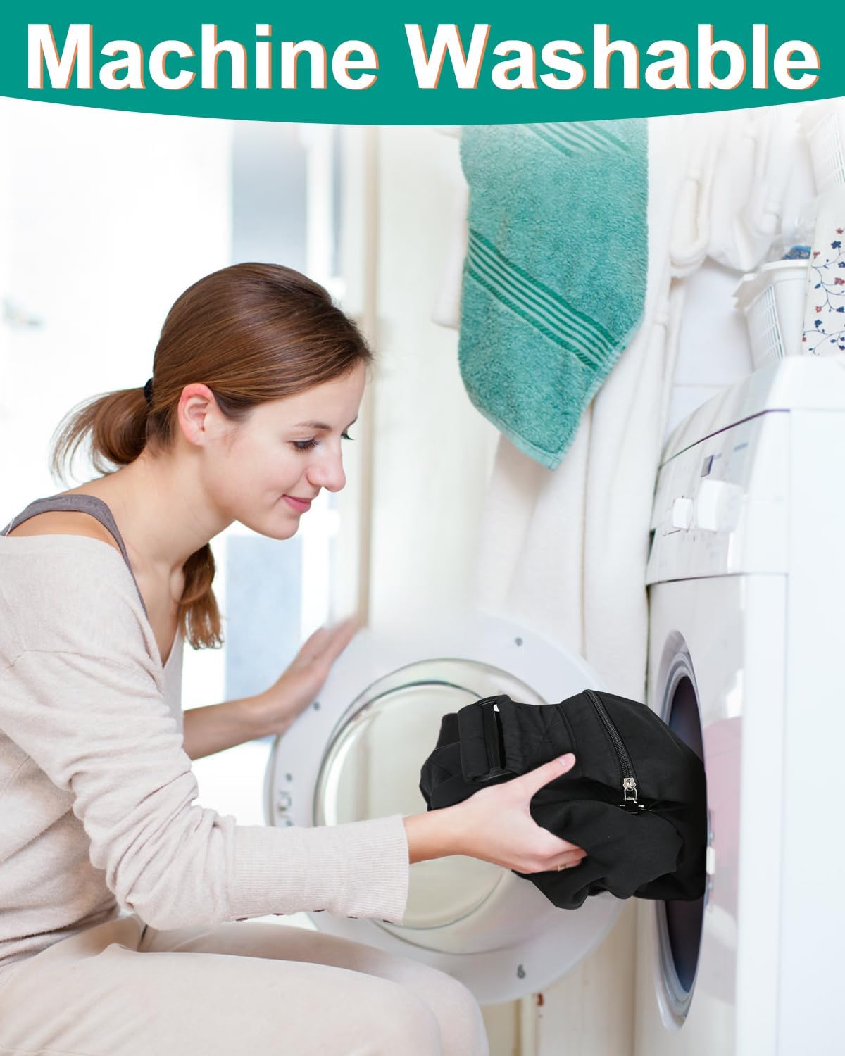 Pet Carrier Sling for Small Dogs and Cats, Dog Carrier Sling with Adjustable Thick Padded Shoulder Strap and Pocket, Hands Free Puppy Carrier Purse for Travel or Everyday Use