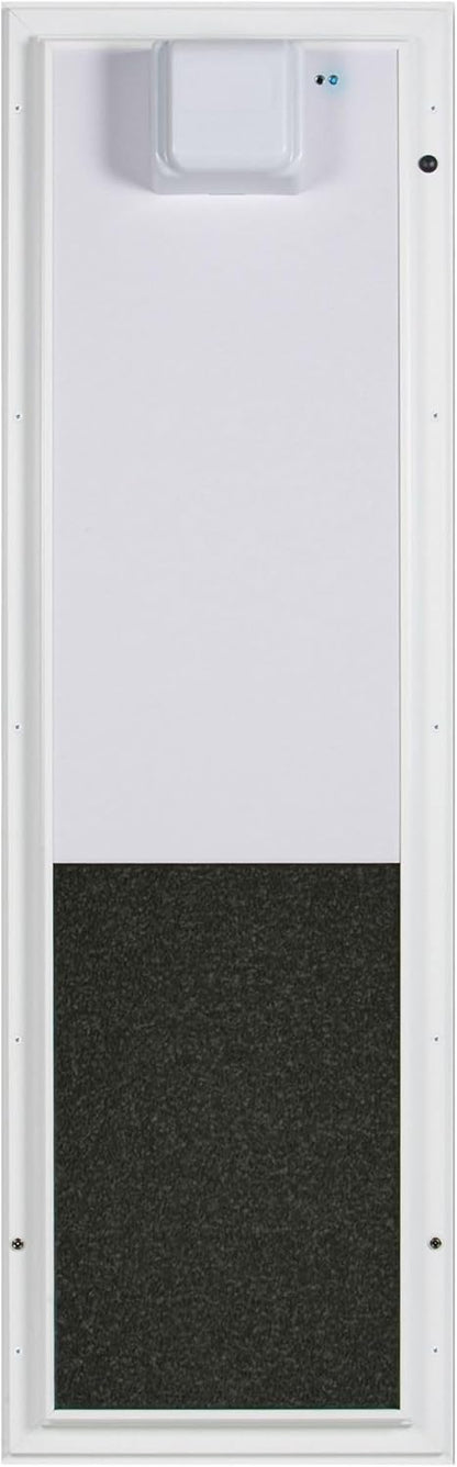 Plexidor Large Wall Mount PDE Electronic Pet Door - Energy Efficient - White