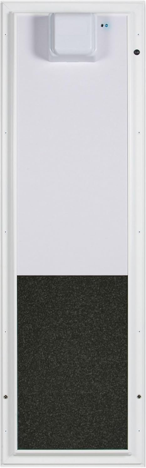 Plexidor Large Wall Mount PDE Electronic Pet Door - Energy Efficient - White