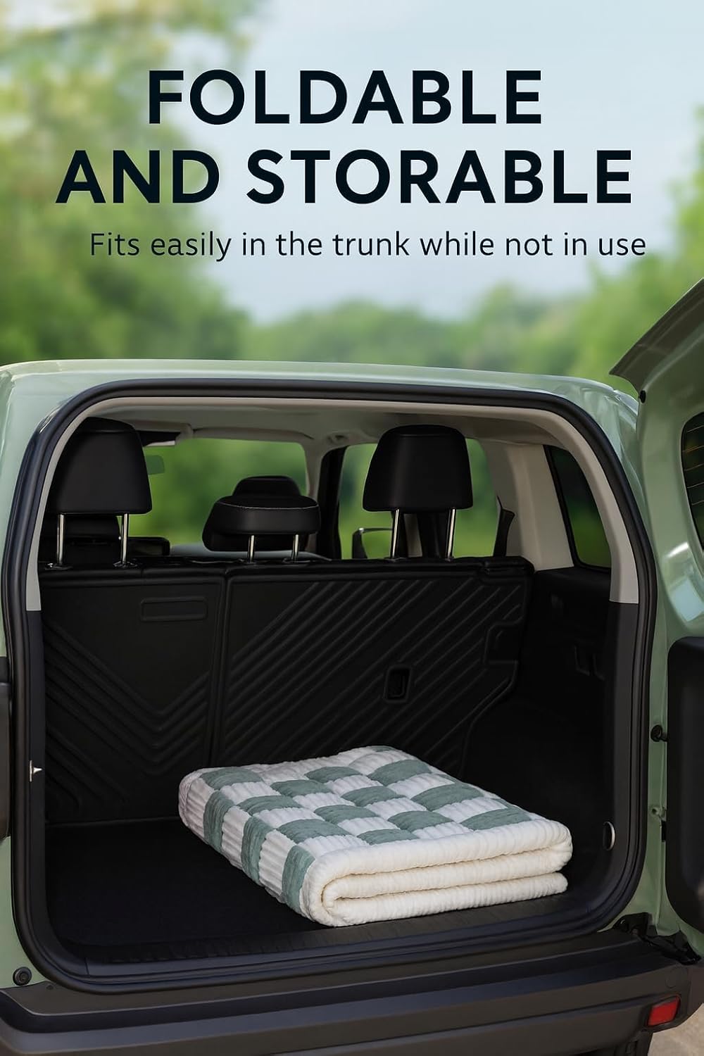 Pet Bed Mat (Grey and White)