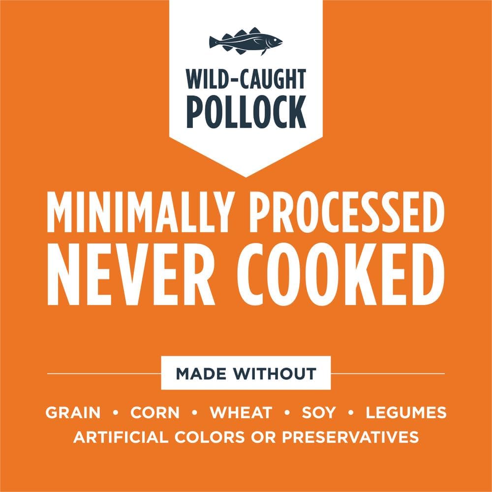 Instinct Freeze Dried Raw Meals, Natural Dry Dog Food, Grain Free - Wild Caught Pollock, 3 oz. Bag