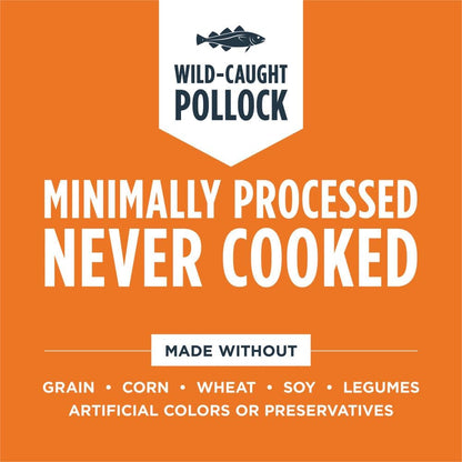 Instinct Freeze Dried Raw Meals, Natural Dry Dog Food, Grain Free - Wild Caught Pollock, 3 oz. Bag