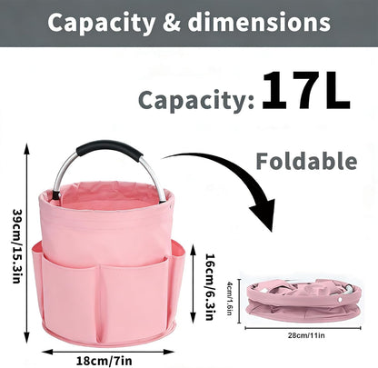 Felt Pet Dog Grooming Bag, Small Pet Grooming Tote Bag, 6-pocket Dog Grooming Supplies Organiser, Travel Outdoor Hold for Clippers Nail Grinder, Cleaning Brush, Trimmer, Nozzle, Pink