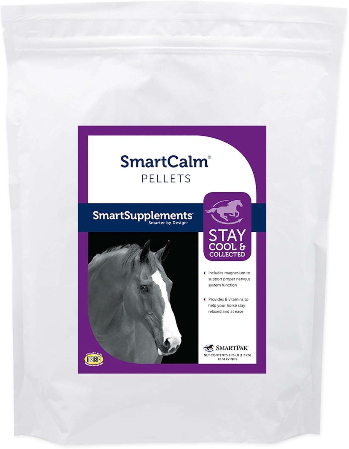SmartEquine SmartCalm Pellets & SmartCalm Ultra Paste 6 Tubes Bundle, Horse Calming Supplement | No Added Sugar Or Herbs, Dietary Equine Supplement