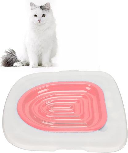 Cat Toilet Training Kit, Cat Toilet Trainer Kit for Teach Cat to Use Toilet, Cat Toilet Training System Universal Reusable Kitty Toilet Training Kit, Cat Toilet ()