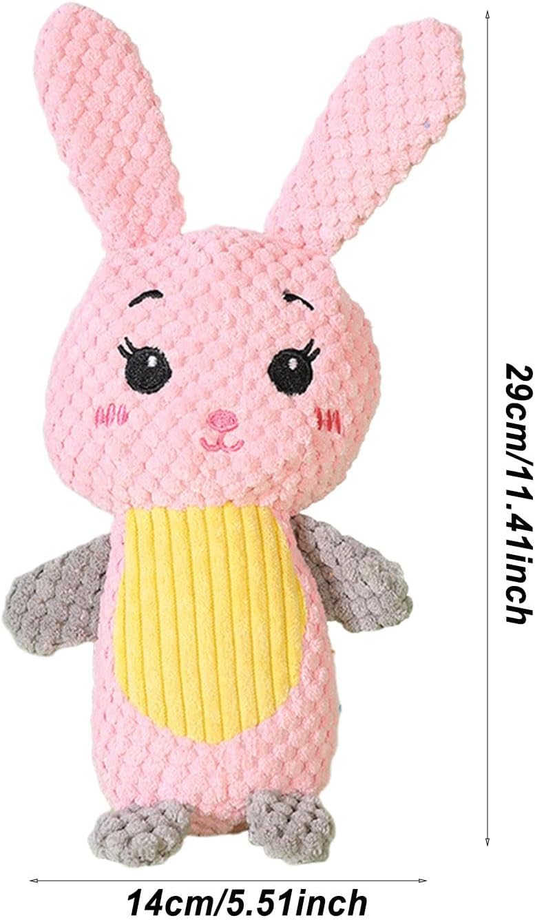 Indoor Dog Plush Chew Toys,Stuffed Chew Toy for Dogs,Animal Chew Toys,Plush Squeaky Toys,Cute Interactive Toys s
