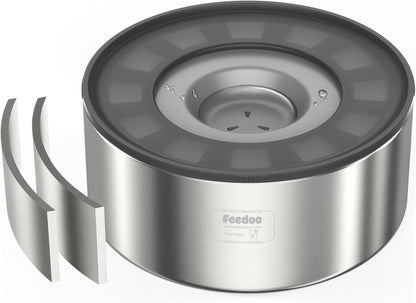 2Cups Slow Feeder+Water Bowl