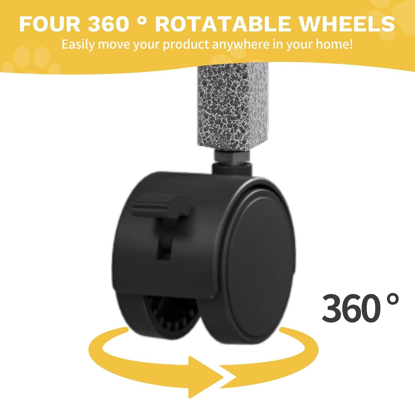 DWVO 4-Tiers Small Animal Cage: Indoor Critter Nation Cage for Ferrets, Chinchillas, Guinea Pigs, Large Hamsters, Rabbits, Hedgehogs with Wheels