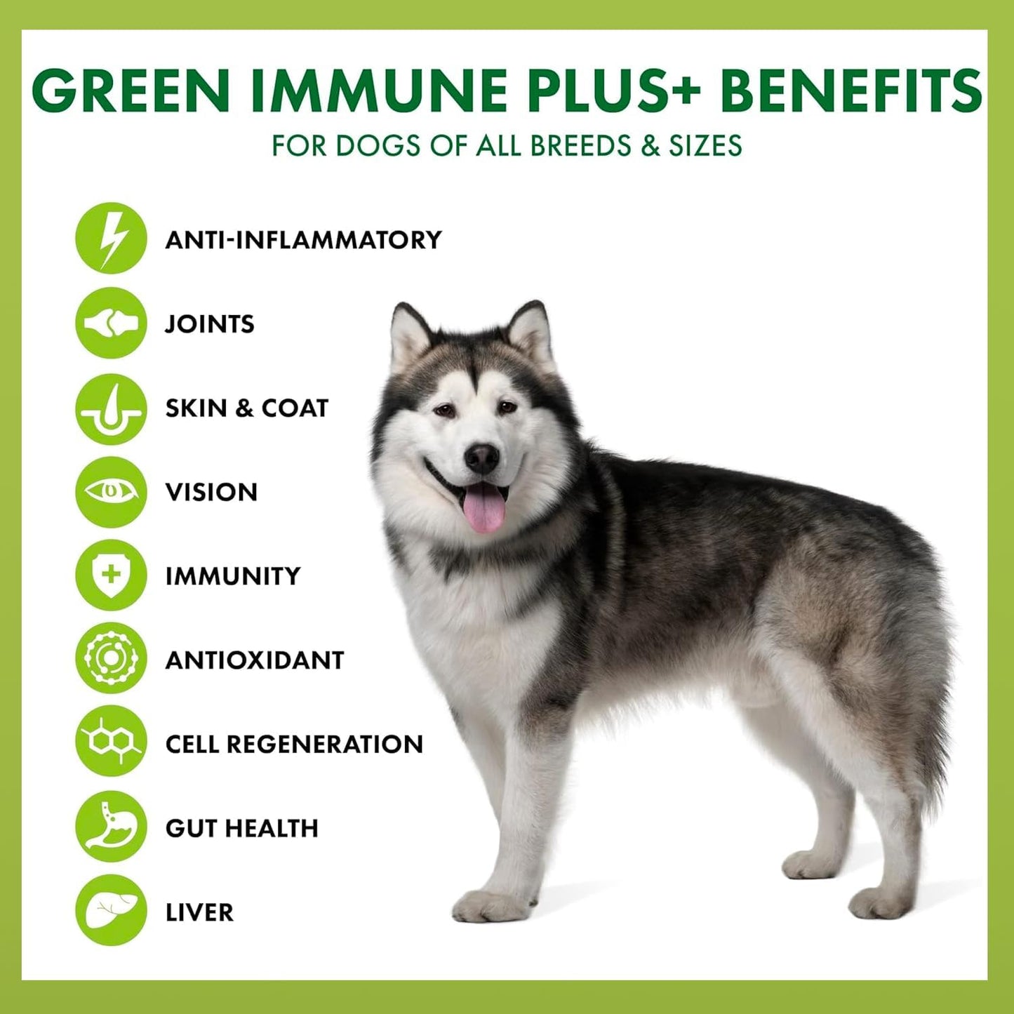 King Kanine Tripple Wellness Combo - Pet Wellness Bundle – Green Inmune Plus, Strong Plus Probiotic with Protein & Joints, Mushroom Plus – Daily Support for Dogs & Cats