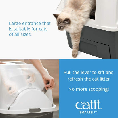 Catit Smartsift Automatic Sifting Cat Litter Box