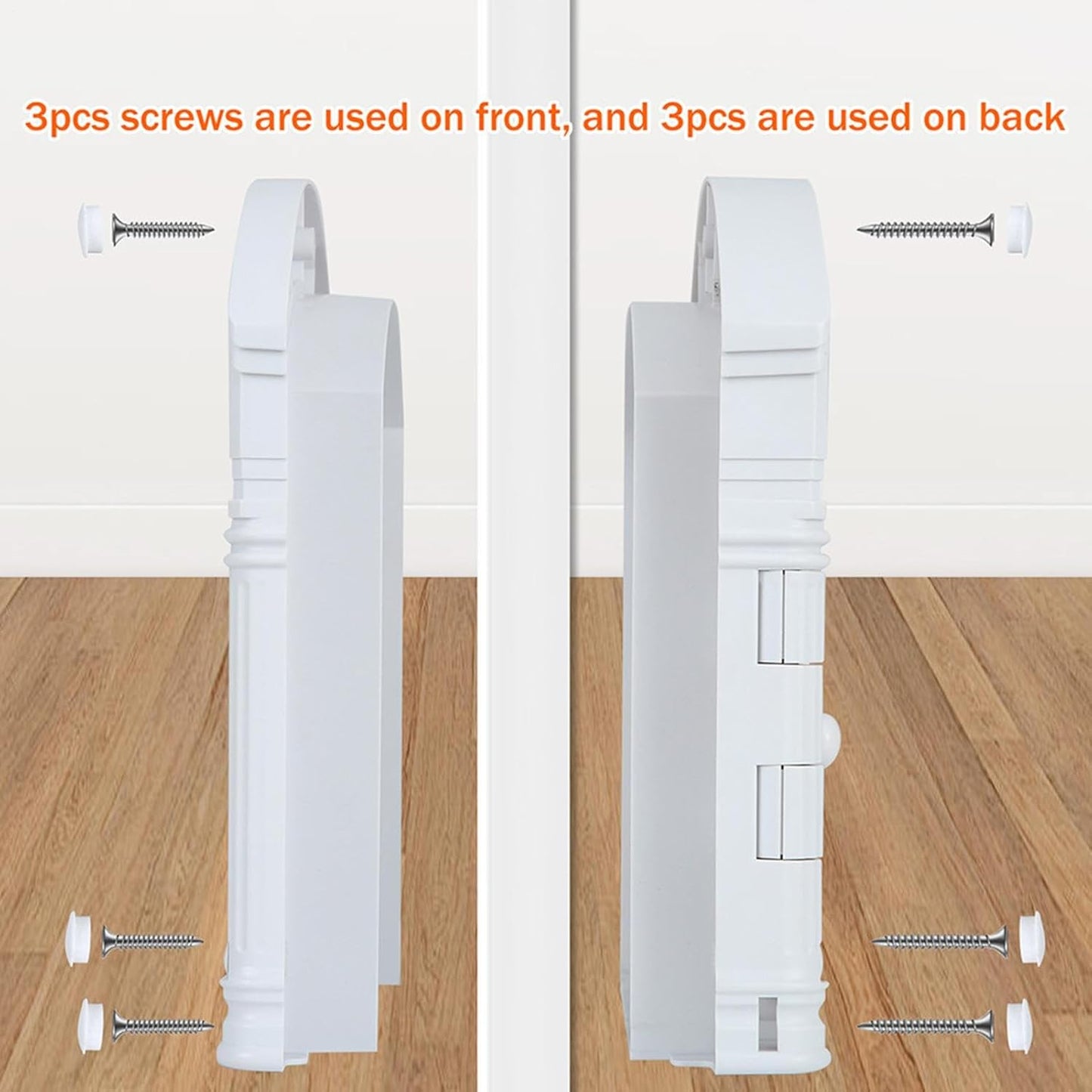 No-Flap Pet Door - Cat Dog Door, Exterior Access | Fits Laundry Room Bathroom Bedroom Basement Durable Safe Easy Install Weather Resistant Convenient Pet Supplies Secure Indoor Outdoor Entry