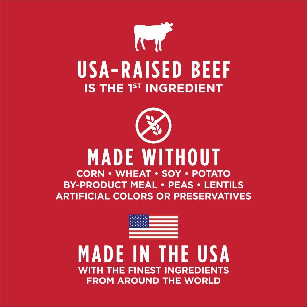 Instinct Raw Boost, Natural Dry Dog Food with Freeze Dried Pieces, High Protein, Whole Grain Recipe - Real Beef & Barley, 3.5 lb. Bag