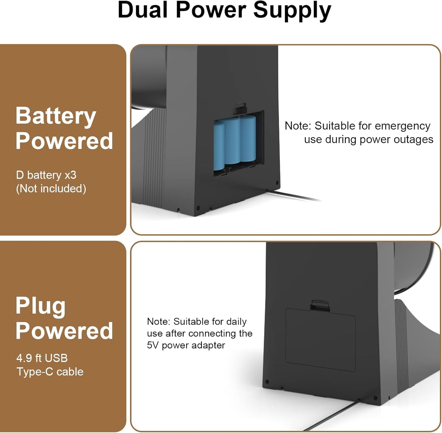 NPET 3L Automatic Cat Feeder, Wheel-Shaped Dry Food Dispenser Timed Pet Feeder for Cats and Small Dogs, 1-8 Meals Per Day - Programmable Portion Control (Black, WiFi Version)
