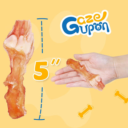 gazeupon Dog Treats,Deer's Hoof Tendon, Dog Chews Long Lasting, Natural Training Rewards