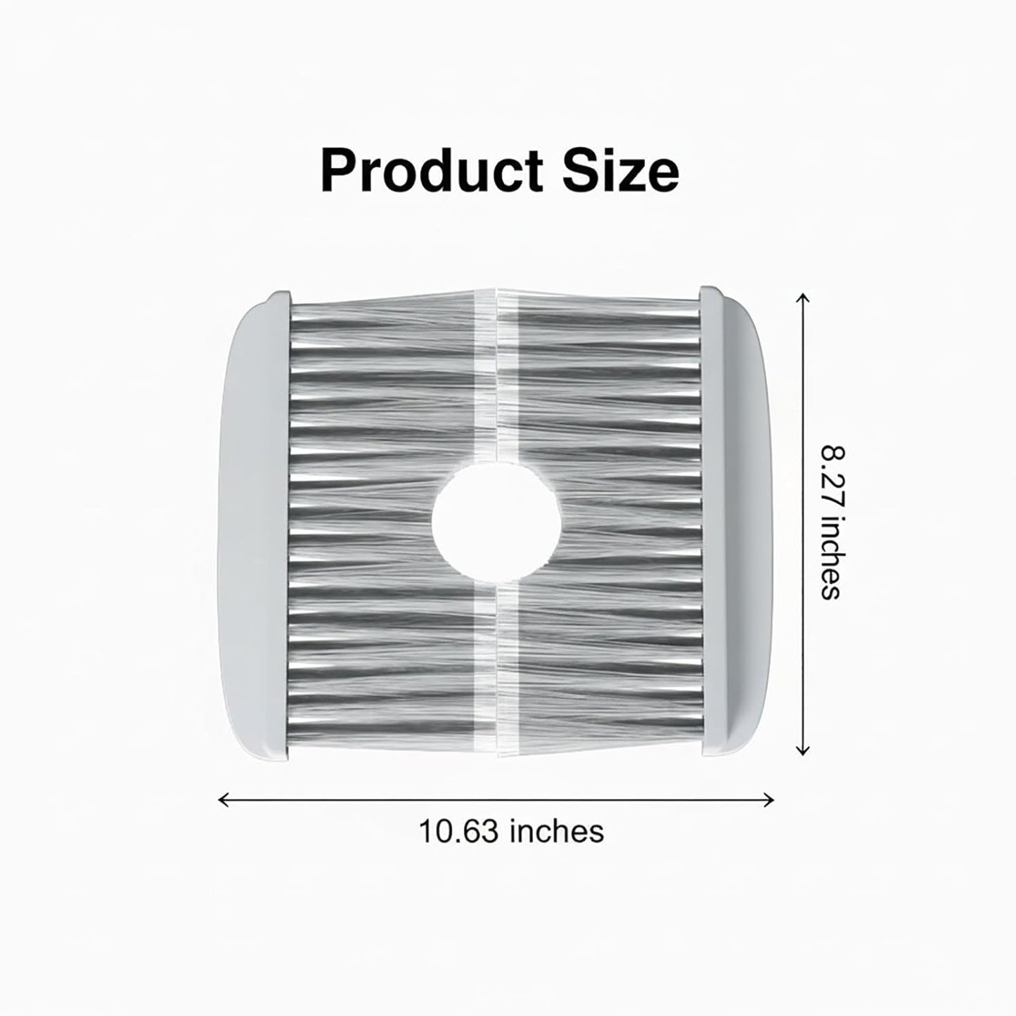 Cat Litter Box Door Brush Floating Hair Removal Cat Grooming Brushs For Shedding Convenient Universal Fur Brush Door tool