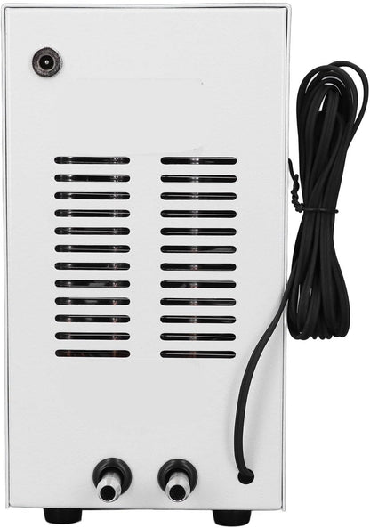 ZJchao Aquarium Chiller, 2 in 1 Cooling and Heating System for Fish, with Water Hose and Pump, Quiet Operation 30 35dB, Rapid Cooling 3LPM, for 20L Aquarium (US Plug)