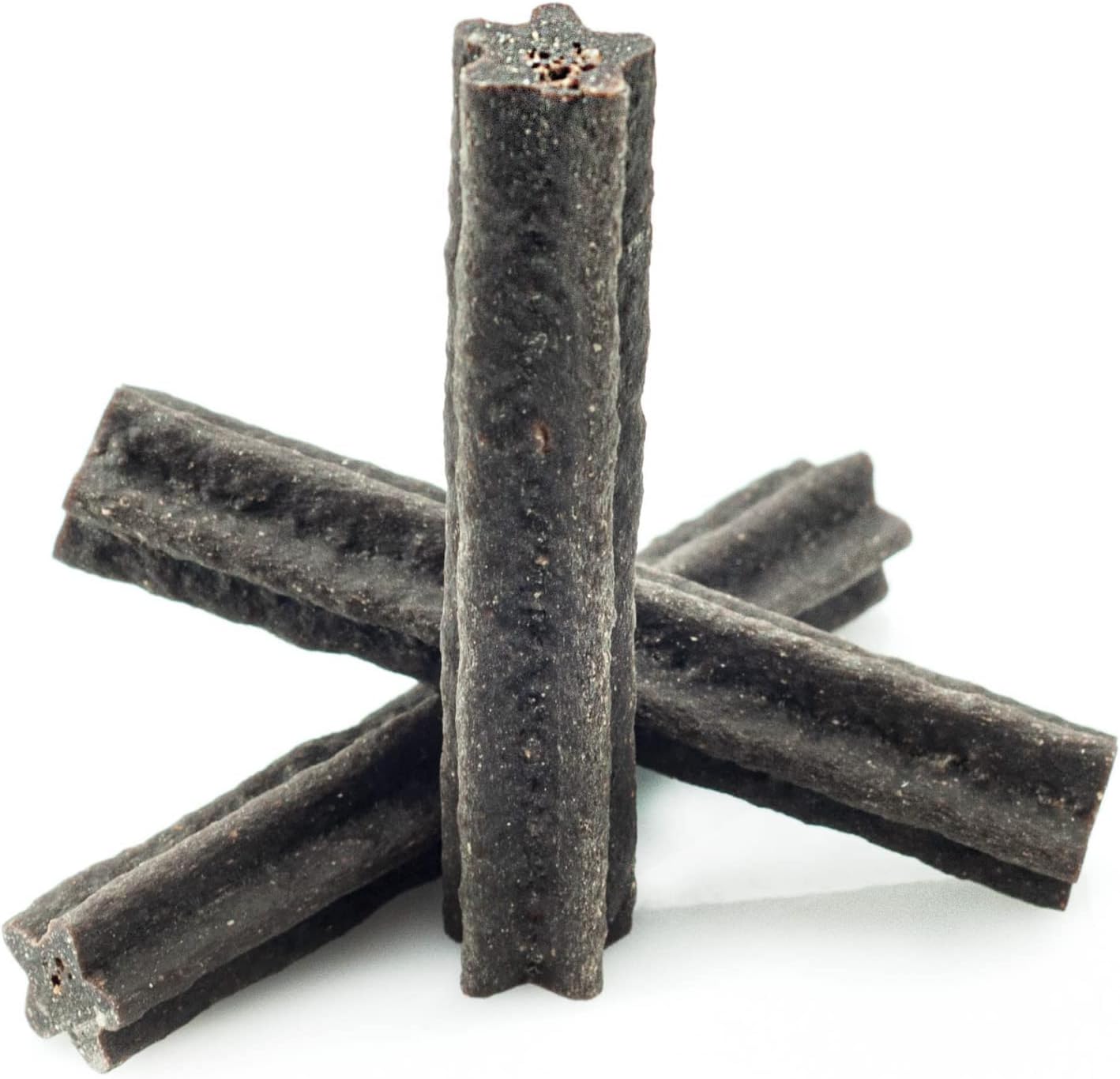 Best Bully Sticks All-Natural Star-Shaped Beefy Dental Chews - 6 Count (Pack of 1) - Limited Ingredient, Collagen, Real Beef, Easily Digestible, Supports Oral Health