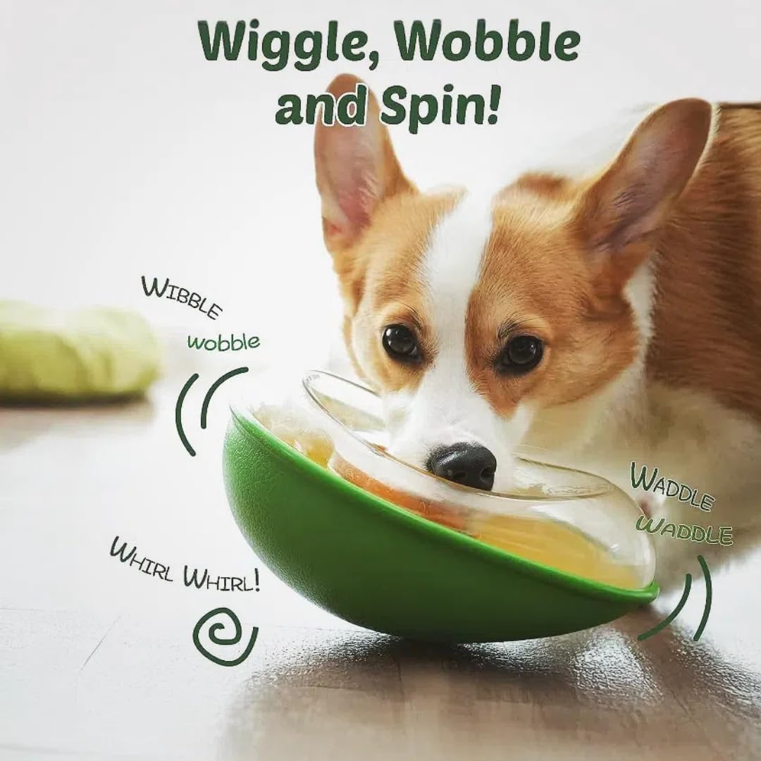 3 in 1 Dog Slow Feeder, Non-Spill, Anti-Choking, Interactive Toys to Keep Them Busy, Detachable, Easy to Clean, Great for Slower Feeding& Food Training