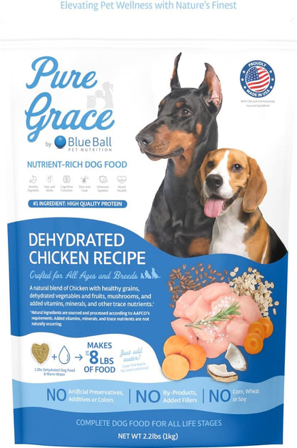 Pure Grace Dehydrated Chicken Recipe Dog Food