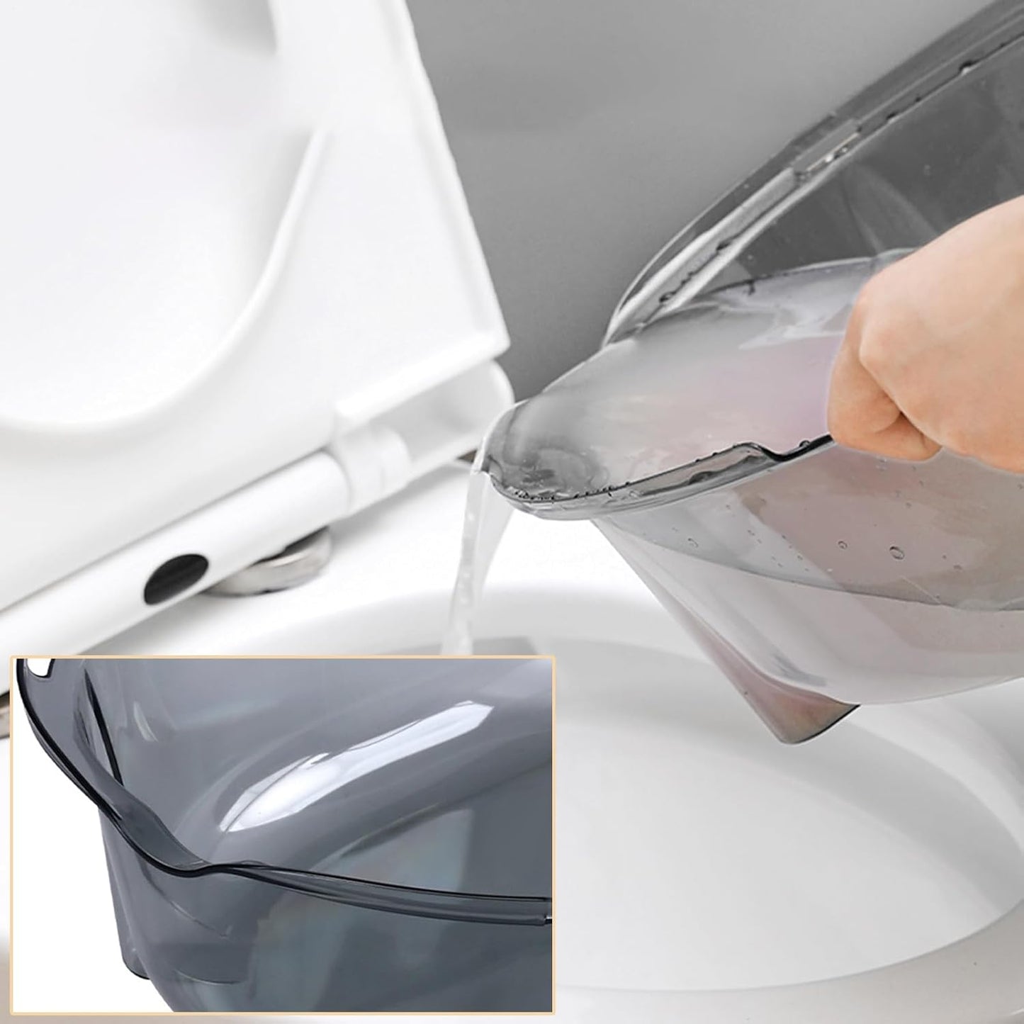 Cat Box for Indoor Cats – Anti-Splash Odor Control Semi-Closed – Waterproof Pet Toilet Tray, for Outdoor Indoor Home Apartment Small and Medium Pets