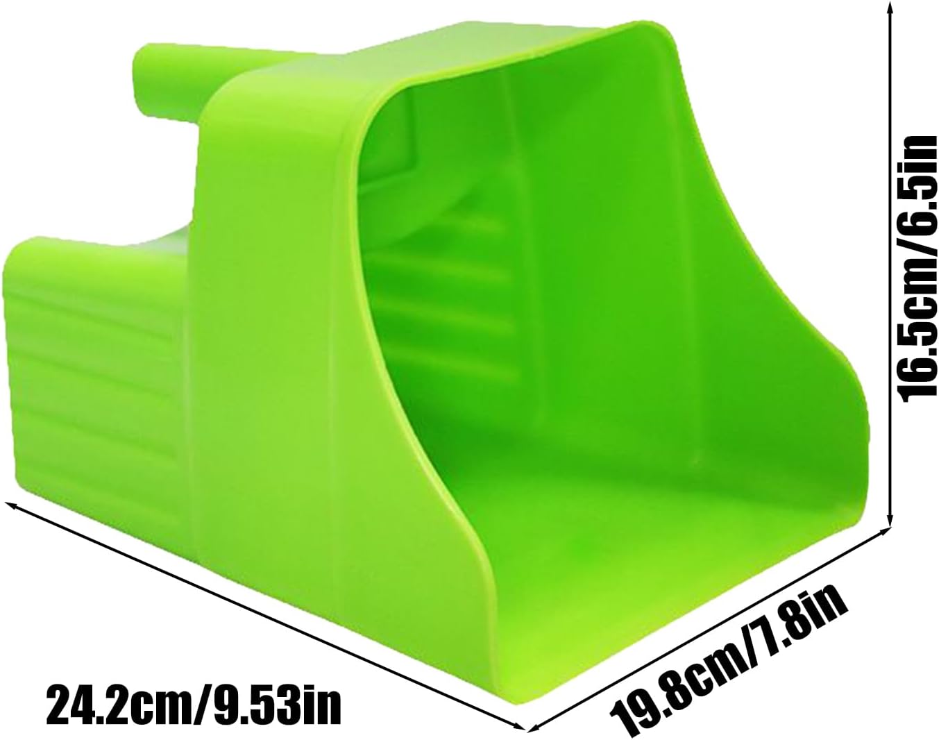 Feed Scoop - Pet Feeding Server, Ergonomic Non Slip Scoop, Sheep Cattle Horse Livestock Feeder, Poultry Backyard Gardening Farming, Yard Camping Feeding Tool, Farm Animal Food Accessory