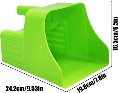 Feed Scoop - Pet Feeding Server, Ergonomic Non Slip Scoop, Sheep Cattle Horse Livestock Feeder, Poultry Backyard Gardening Farming, Yard Camping Feeding Tool, Farm Animal Food Accessory