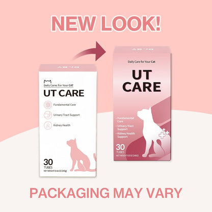Doctor By UT Care Cat UTI Kidney Support Urinary Supplement Cranberry Treatment for Cats Renal Health with Pacran, Quercetin, Taurine lickable Formula Individually Packaged (1 Pack)