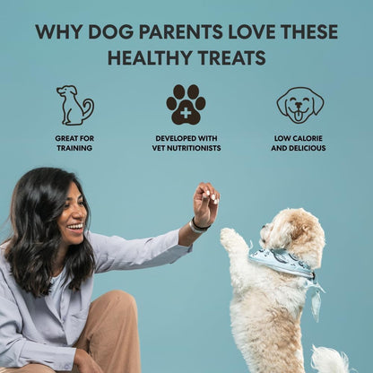 The Pets Table, Bundle of Chicken & Sweet Potato Air-Dried Dog Food, 48-Ounce Bag + Chicken Grain-Free Air-Dried Dog Treats, 5-Ounce Bag (Pack of 2)