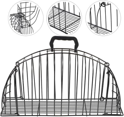 Cat Bathing Cage Reusable Wear Resistant Kitten Bathing Crate for Easy Pet Grooming and Bathing Portable Indoor Cat Shower Cage and Design