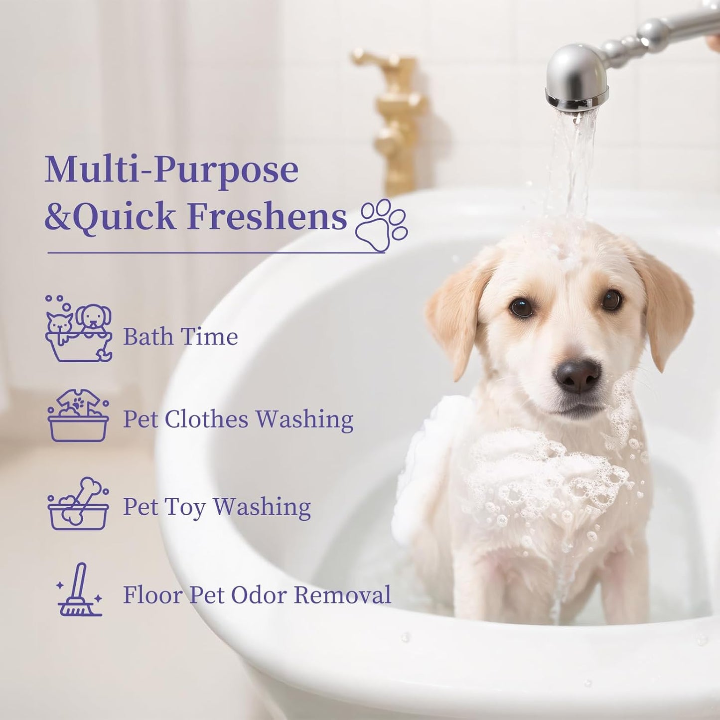 Pet Laundry Sheets Shampoo Sheets, Fast Dissove and Dense Foamy Liquidles Pet Supplies, for Pet Clothing and Toys Washing, for Dog and Cat Bath, Up to 30 Washes