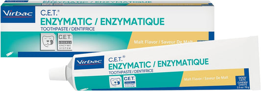 Virbac C.E.T. Enzymatic Toothpaste, Malt Flavor, 2.5 oz