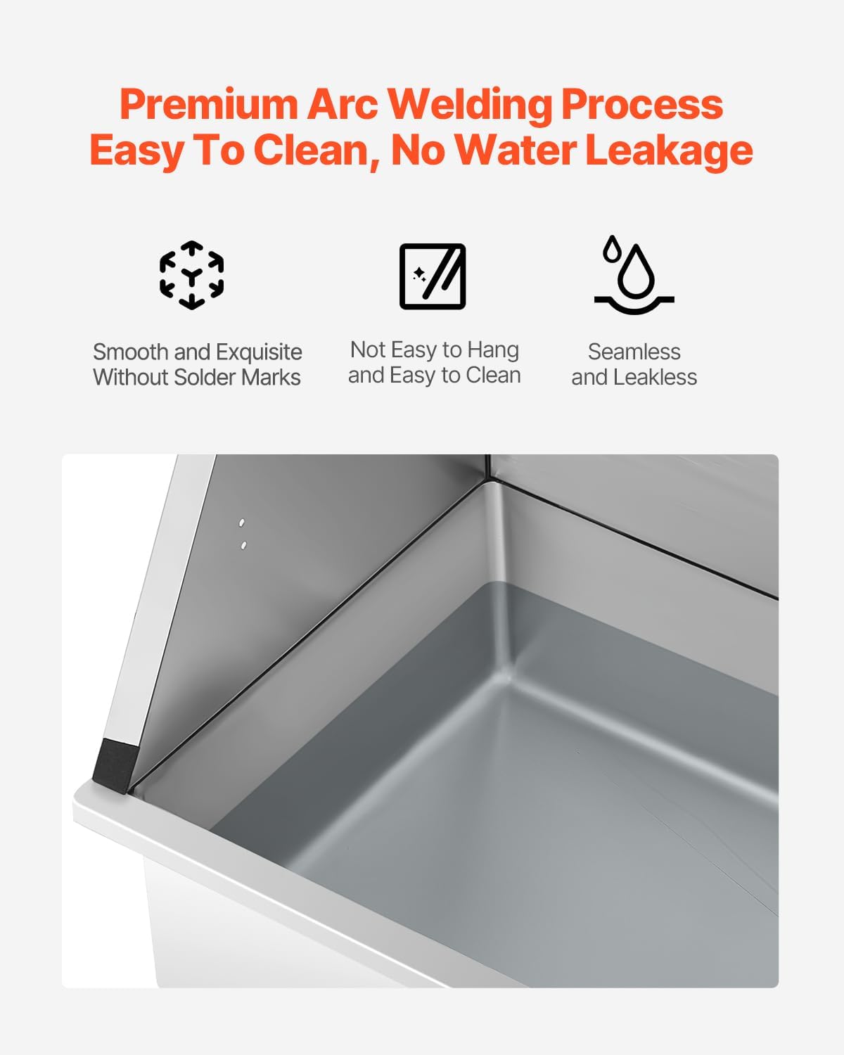 VEVOR Professional Dog Washing Station, 34 Inch Stainless Steel Pet Grooming Tub with Hot & Cold Faucet, Showerhead, Storage Rack, No-Bend All-in-One Bathtub, Home Wash Sink, Fits Small Cats and Dogs