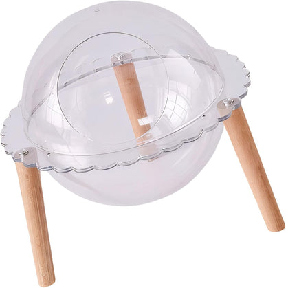 Space Capsule Cat Bed for Indoor Cats, Cat House with Design and Modern Style