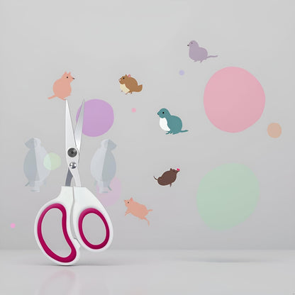 Cat Nail Clippers, Cat Claw Trimmers, Suitable for Small Animals Such as Cats, Birds, Hamsters, Rabbits, ferrets, Chinchillas, Guinea pigs, Professional Nail Trimmers for Small Animals at Claw Care