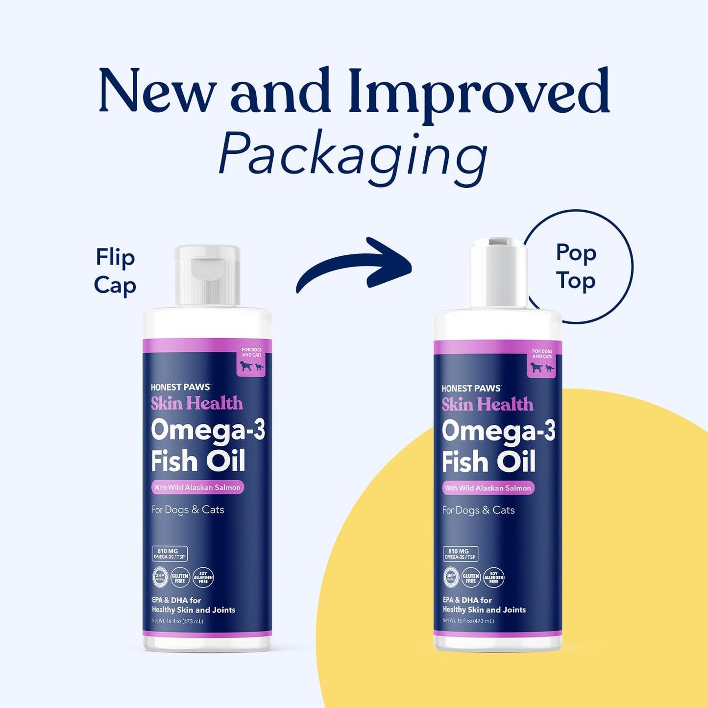 Honest Paws Dog Multivitamin Chews and Fish Oil Bundle