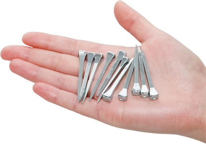 50 Pcs E3 Horseshoe Nails, Low-Carbon Steel Horseshoe Nails for Horse Training Equestrian Sports（45mm）