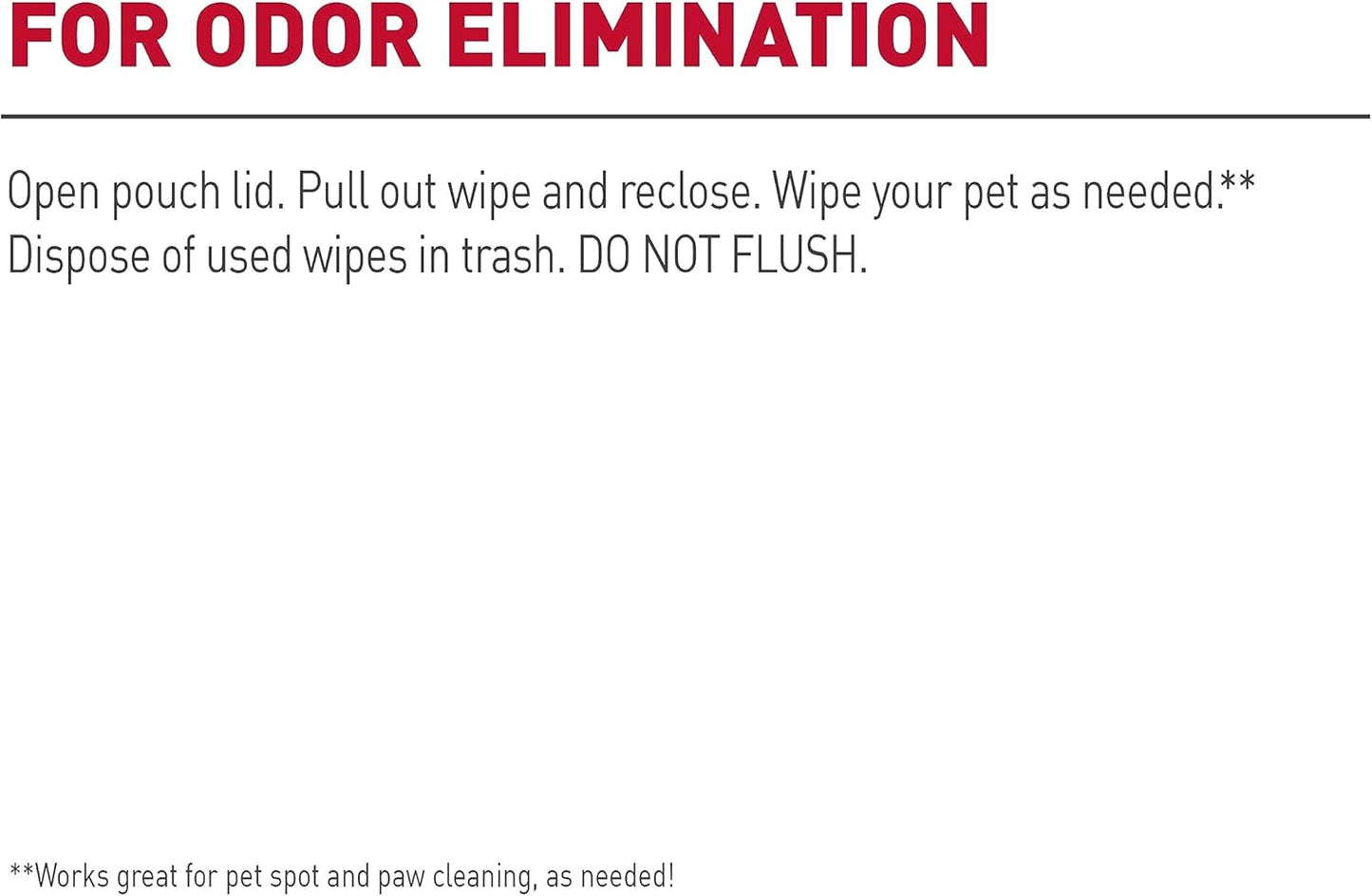 Nature's Miracle Deodorizing Bath Wipes for Dogs, 100 Count, Lavender Scent