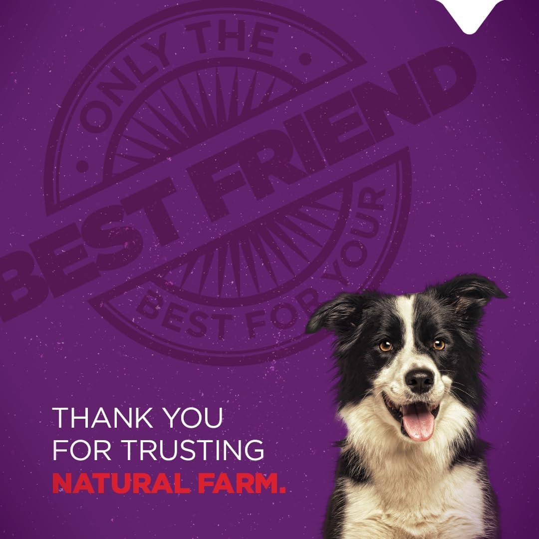 Natural Farm Bully Wrapped Collagen Sticks for Dogs (12 Inch, 12 Pack), Long-Lasting Chew with Beef Flavor & Collagen; Supports Dental Health & Satisfies Chewing Instincts; All-Natural & Tasty Treat