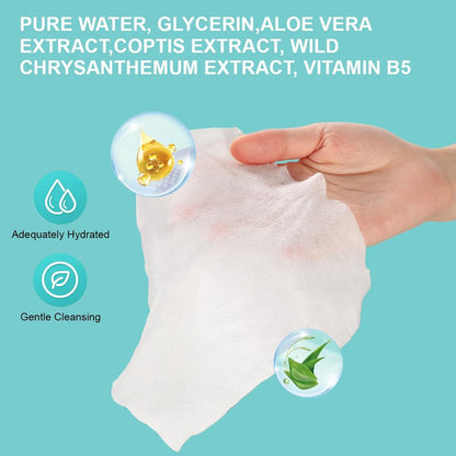 Pet Wipes 160 Count Dog Cleaning Wipe Gentle Paw Wipes for Grooming Ears, Body and Butt, 15 x 18CM