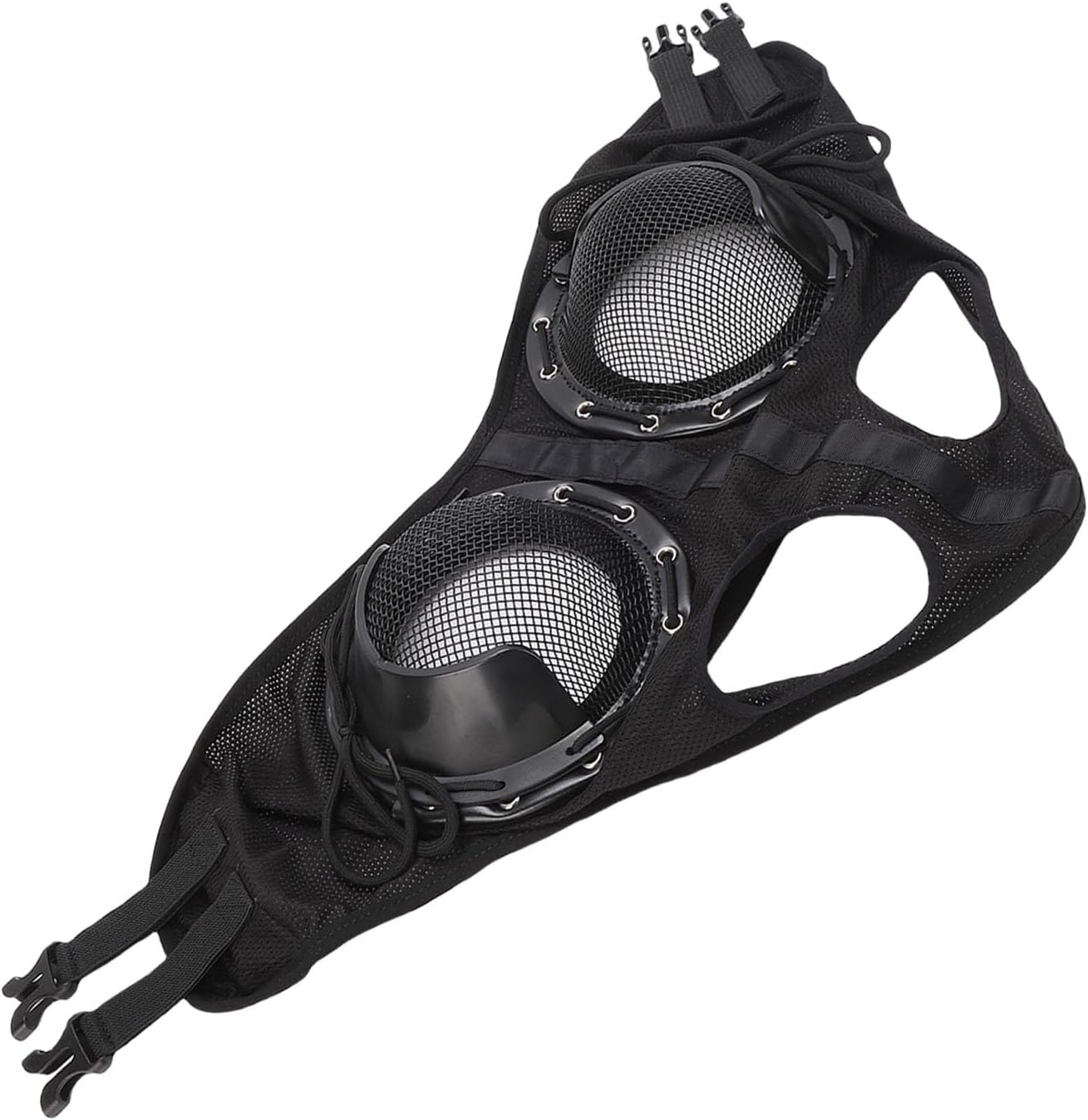 YOUTHINK Horse Racing Goggles, Sandproof Eye Cover with Detachable Half Cover for Sand Protection and Fly Control, Adjustable Blinkers for Horses in Muddy or Dusty Conditions