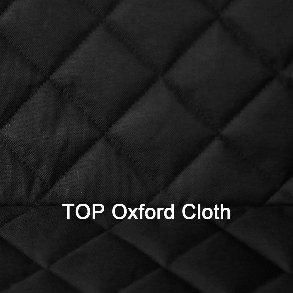 HONEST OUTFITTERS Dog Car Seat Cover 2 Pack, Waterproof Front Seat Car Cover for Cars, Trucks, and Suvs, Pet Front Cover for Cars, Nonslip Dog Seat Cover, Black