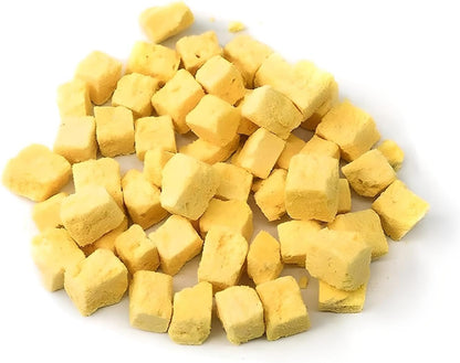 Organic Freeze-Dried Egg Treats for Dogs & Cats — 100% Single-Ingredient Egg — Grain-Free, Gluten-Free, High Protein Nutrition, Food Topper & Training Reward — Made in USA (Pack of 3)