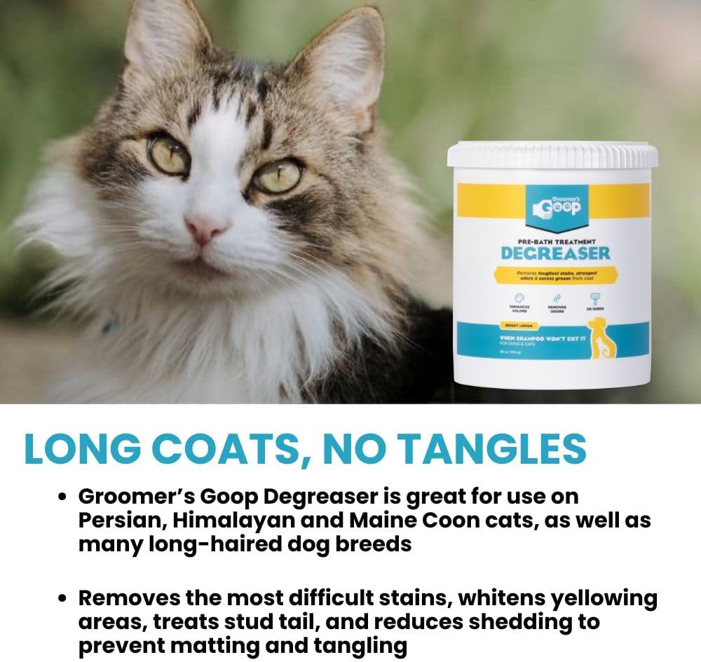 Groomer’s Goop Pre-Bath Pet Degreaser (28 oz)