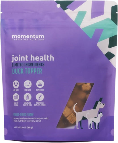 Momentum Carnivore Nutrition Freeze-Dried Wellness Topper 3 Pack – Gut Health, Immune Health & Joint Health – Natural Functional Dog & Cat Food Toppers – Supports Digestion, Immunity & Mobility