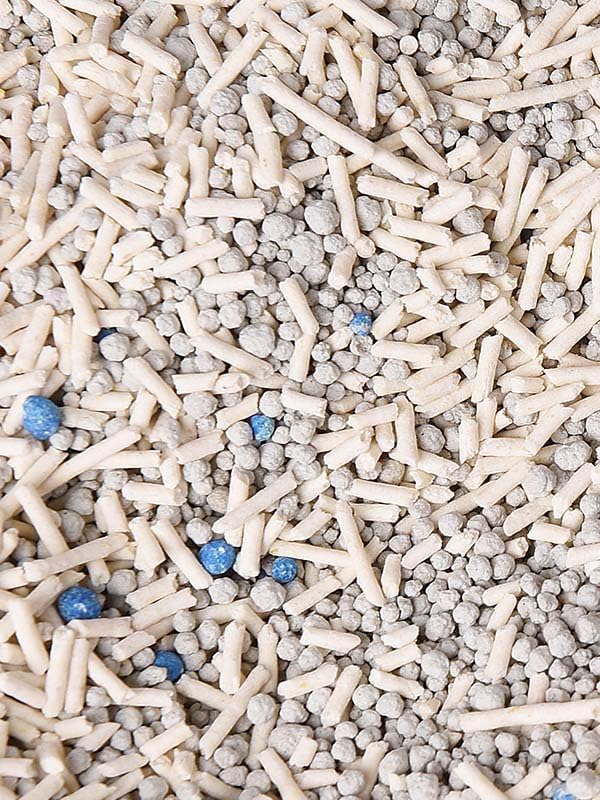 HONEY CARE Petrichor Mix Cat Litter I Tofu Cat Litter I Nature Plant-Based Pellets and Bentonite Sustainable I Low-Dust Qucik Clumping Superior Odor Control, 6 Lbs