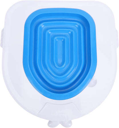HEEPDD Cat Toilet Training Kit Adjustable Step Design Non Slip Silicone Base Cat Toilet Litter Tray for Pet Cleaning and Defecation, Training Systems Design Non Slip Silicone