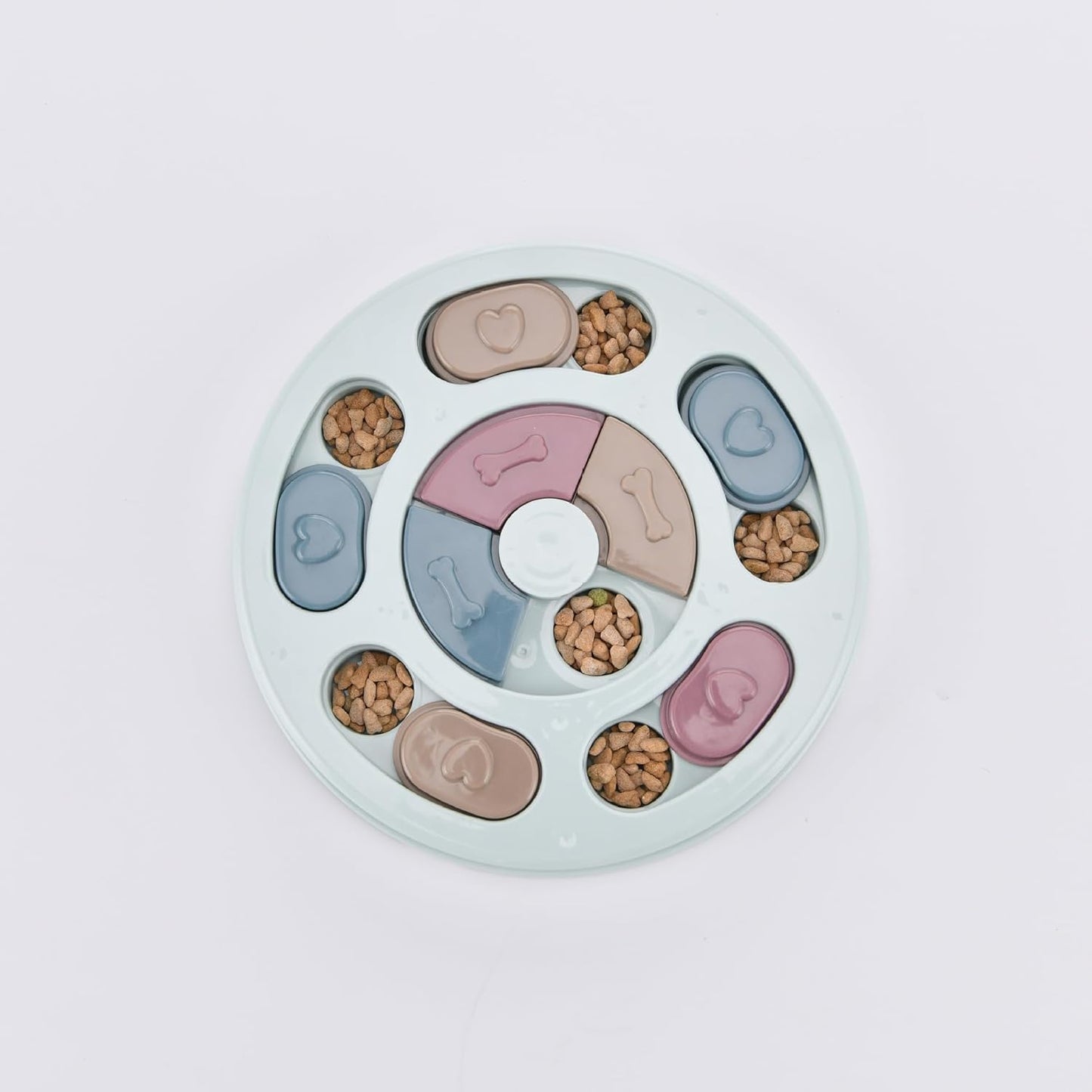 Dog Puzzle Toys & Lick Mat for Dogs, Interactive Toys for IQ Training, Dog Treat Puzzle Toys Slow Feeder for Mental Stimulating, Pet Food Puzzle Feeder Toys for All Breeds