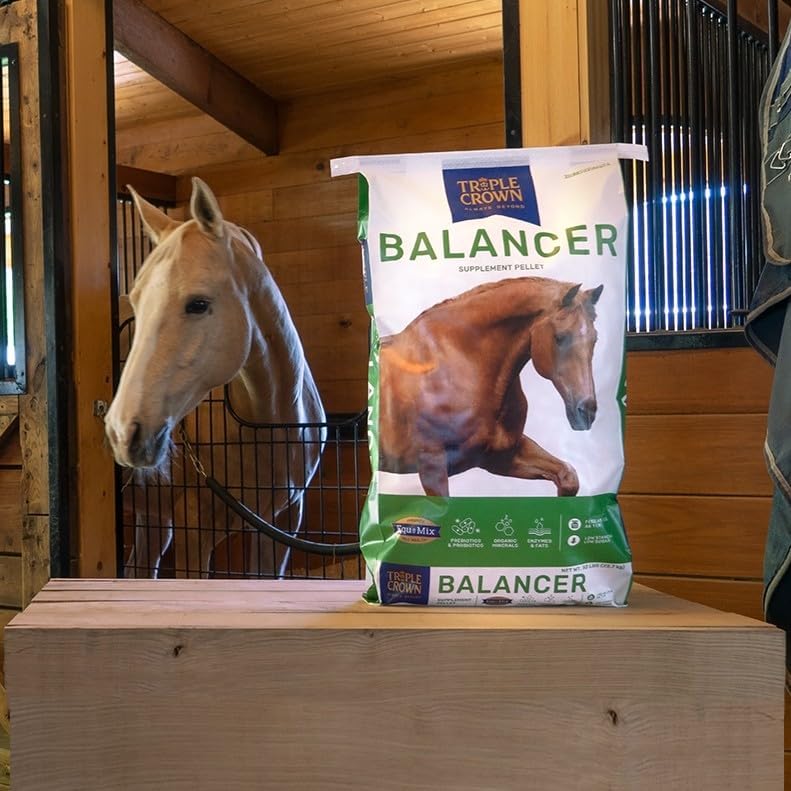 Triple Crown Balancer, Horse Supplement, Horse Vitamins & Minerals, Weight Supplement, 50 lbs