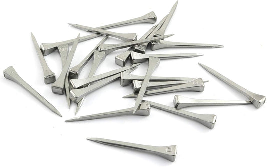 DZS Elec 100pcs Steel 2 Inches E5 Horseshoe Nail Stainless Steel Horseshoe Tools for Horse Training Equestrian Sports